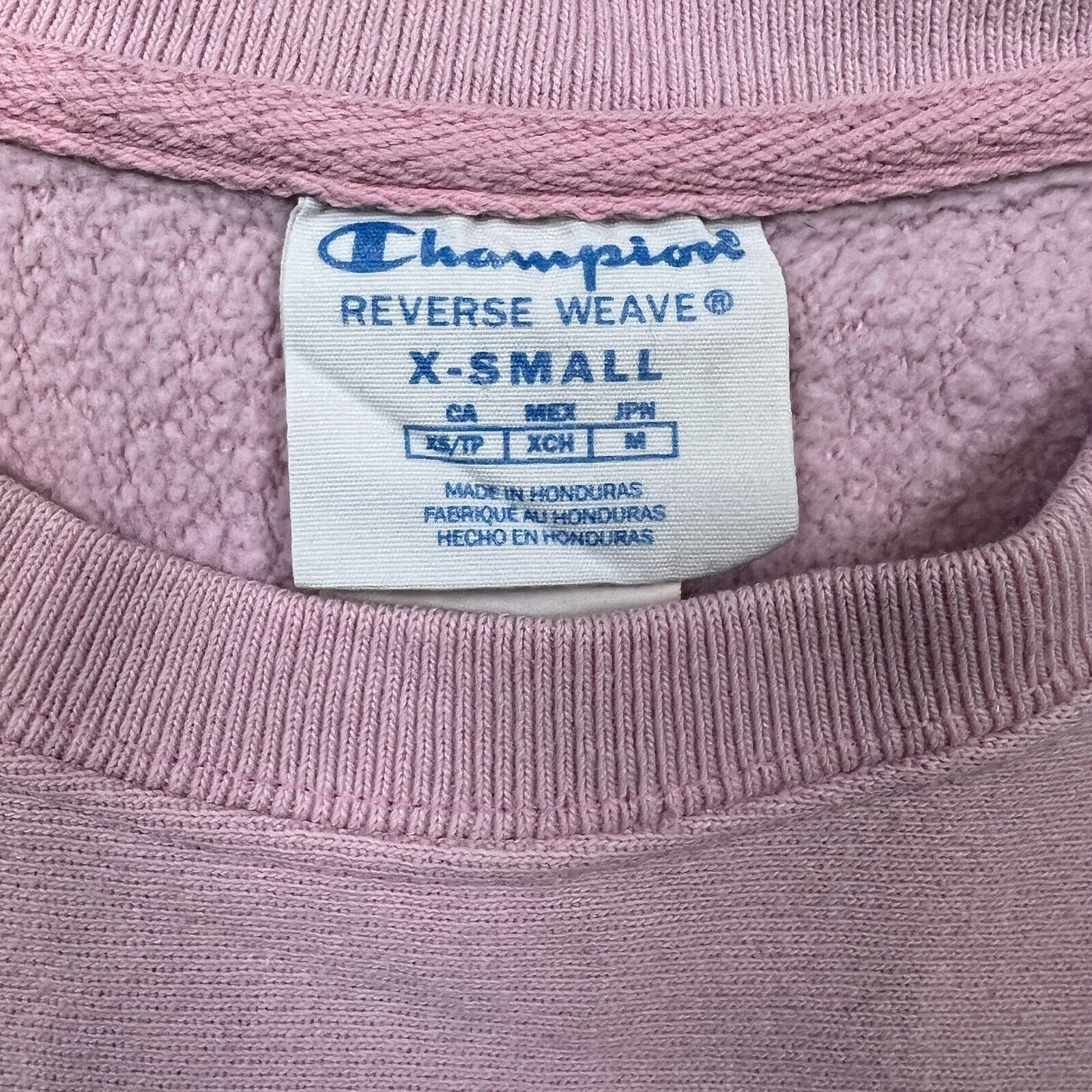 Champion × Vintage Champion Sweatshirt XS Reverse Weave Script C Logo Crewneck Size XS / US 0-2 / IT 36-38 - 7 Thumbnail