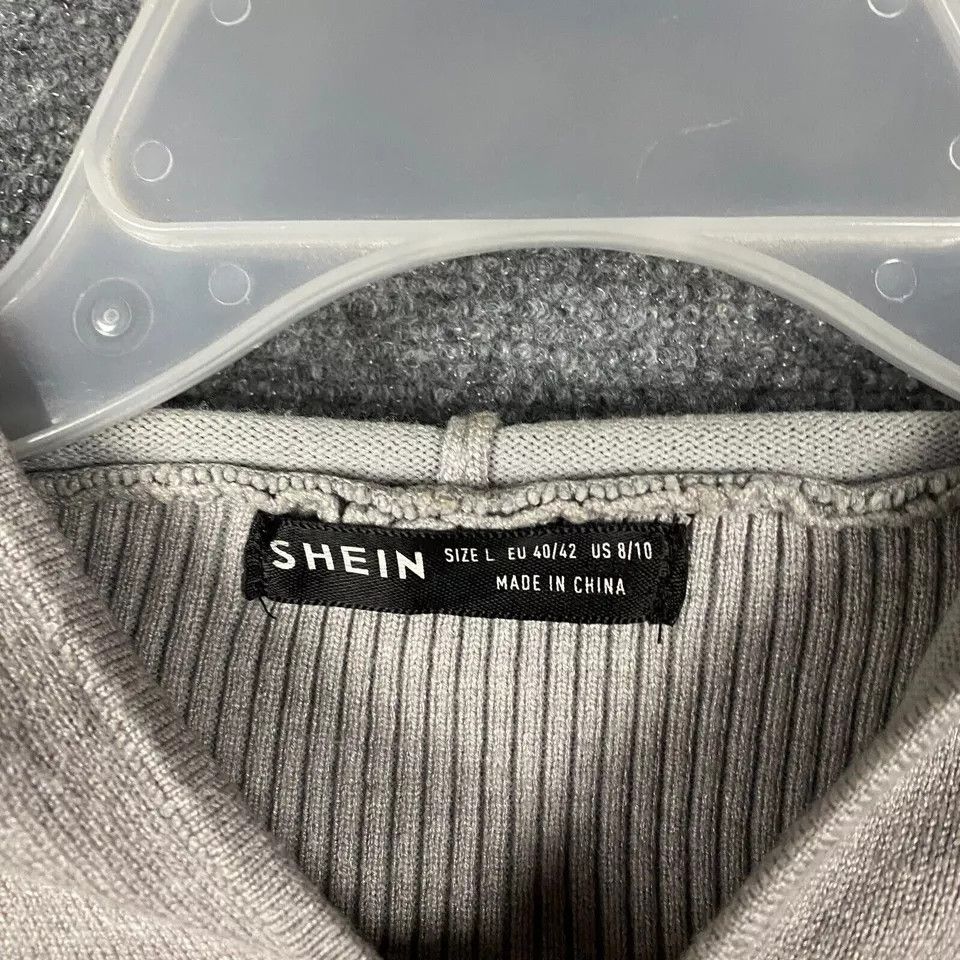 Shein Shein Hoodie Women's Full Zip Cropped Polyester Blend L Size L / US 10 / IT 46 - 3 Thumbnail