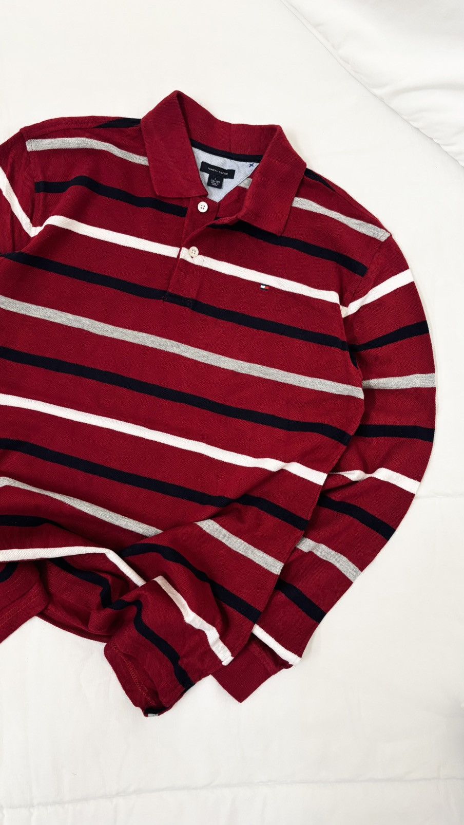 Tommy Hilfiger Tommy Hilfiger Stripes Collar Longsleeve Size US S / EU 44-46 / 1 - 2 Thumbnail