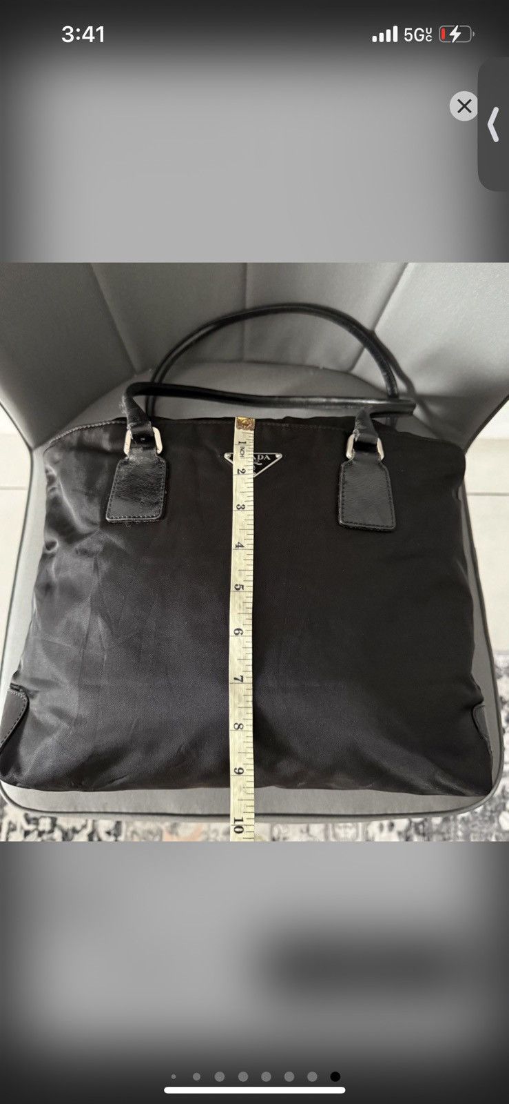 Prada Black Prada luggage bag Size ONE SIZE - 14 Thumbnail