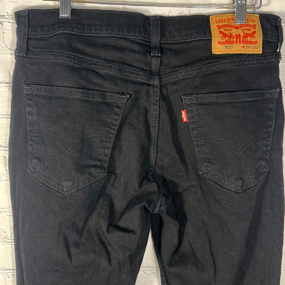 Levi's **Levi's Men's Black 511 Slim Fit Jeans Size W34x32** User: Levi's Men's Black 511 Slim Fit Jeans Size W34x32 Size US 34 / EU 50 - 5 Thumbnail