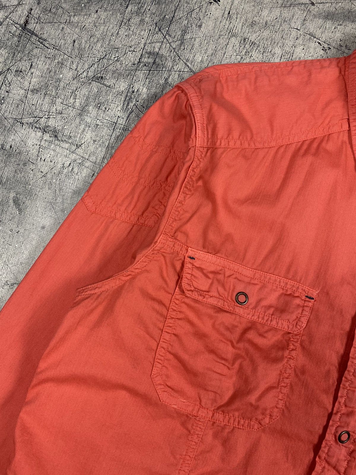 Armani Exchange × Designer Armani Exchange Designer Overshot Button Up Shirt Size US L / EU 52-54 / 3 - 4 Thumbnail