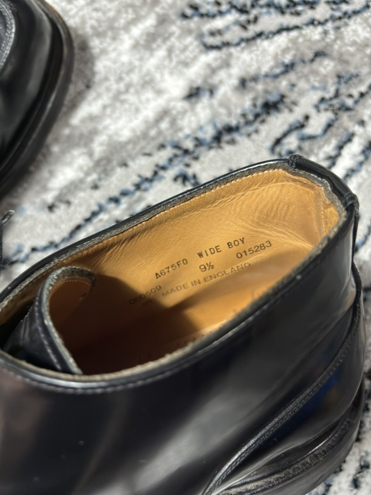 Genuine Leather × Loake × Vintage Loake leather boots made in England top leather derby Size US 9.5 / EU 42-43 - 8 Thumbnail