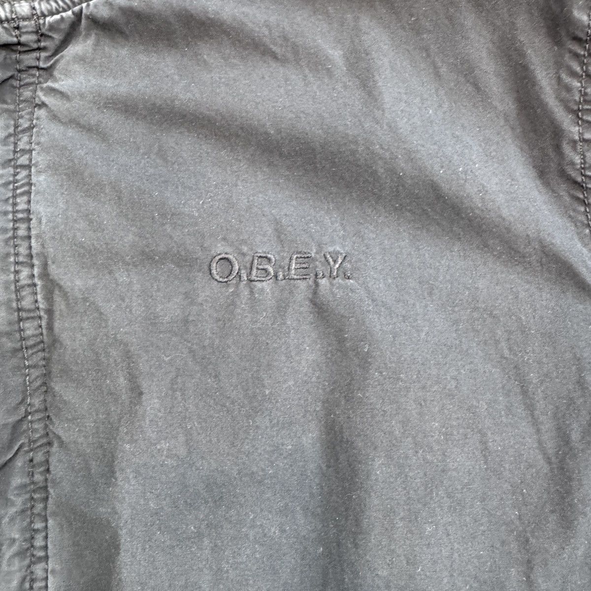Obey Obey Zip Bomber Jacket with Gold Lining L Size US L / EU 52-54 / 3 - 5 Thumbnail