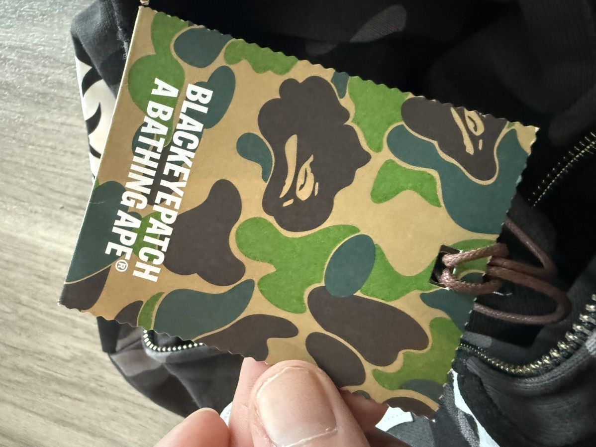 Bape Bape Black Eye Patch Shark Full Zip Size US M / EU 48-50 / 2 - 11 Thumbnail