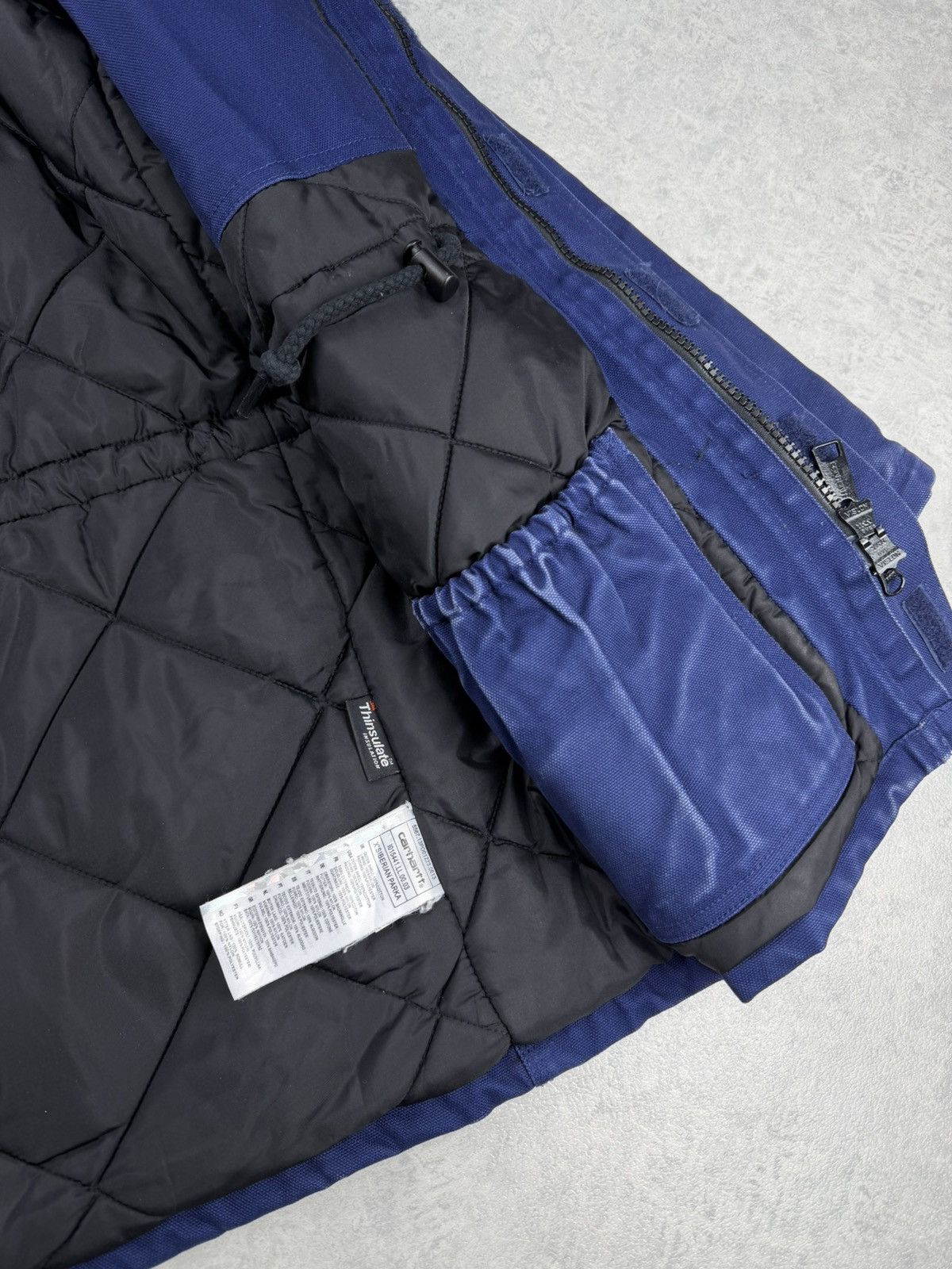 Carhartt Carhartt Siberian Parka Jacket M Navy Thinsulate Hooded Size US M / EU 48-50 / 2 - 14 Thumbnail