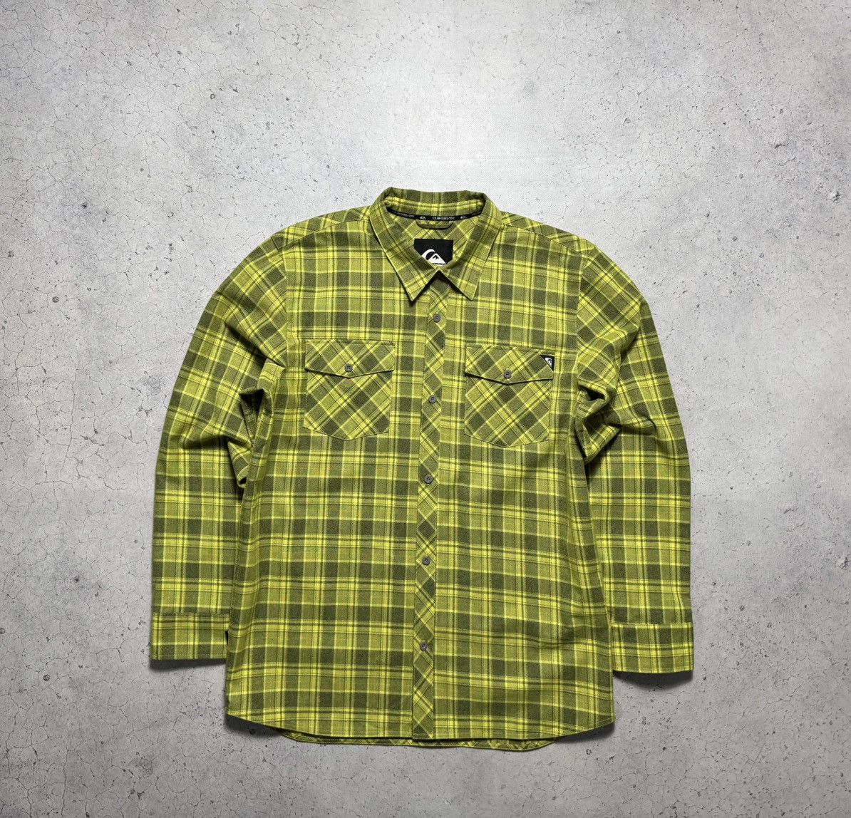 Quiksilver Quiksilver Button Up Flannel Shirt Size XL Size US XL / EU 56 / 4 - 1 Thumbnail