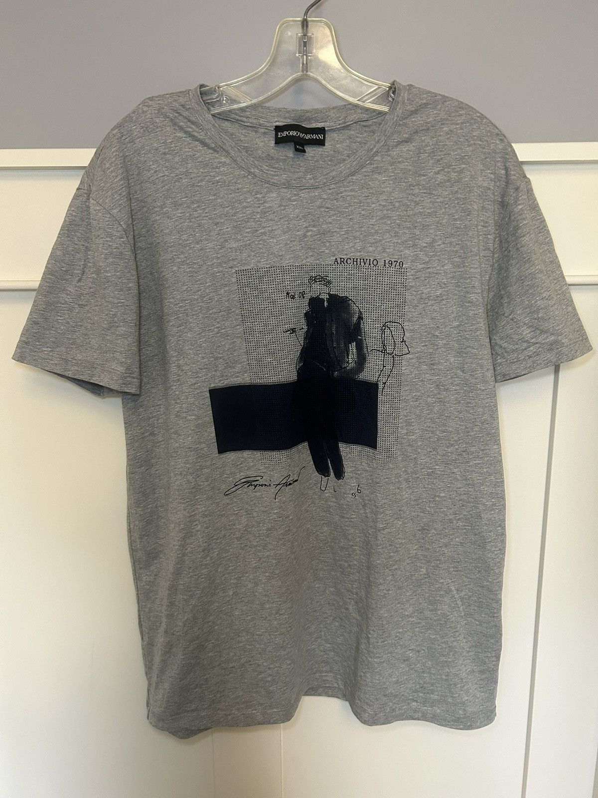 Emporio Armani Emporio Armani “Archivio 1970” T-shirt Size US XL / EU 56 / 4 - 1 Thumbnail