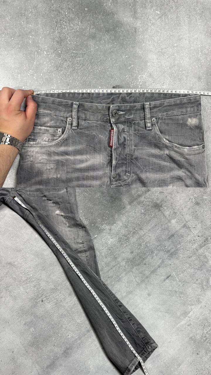 Dsquared2 Dsquared2 Tidy Biker Jeans Made In Italy Gray Size 46 Size US 30 / EU 46 - 23 Thumbnail