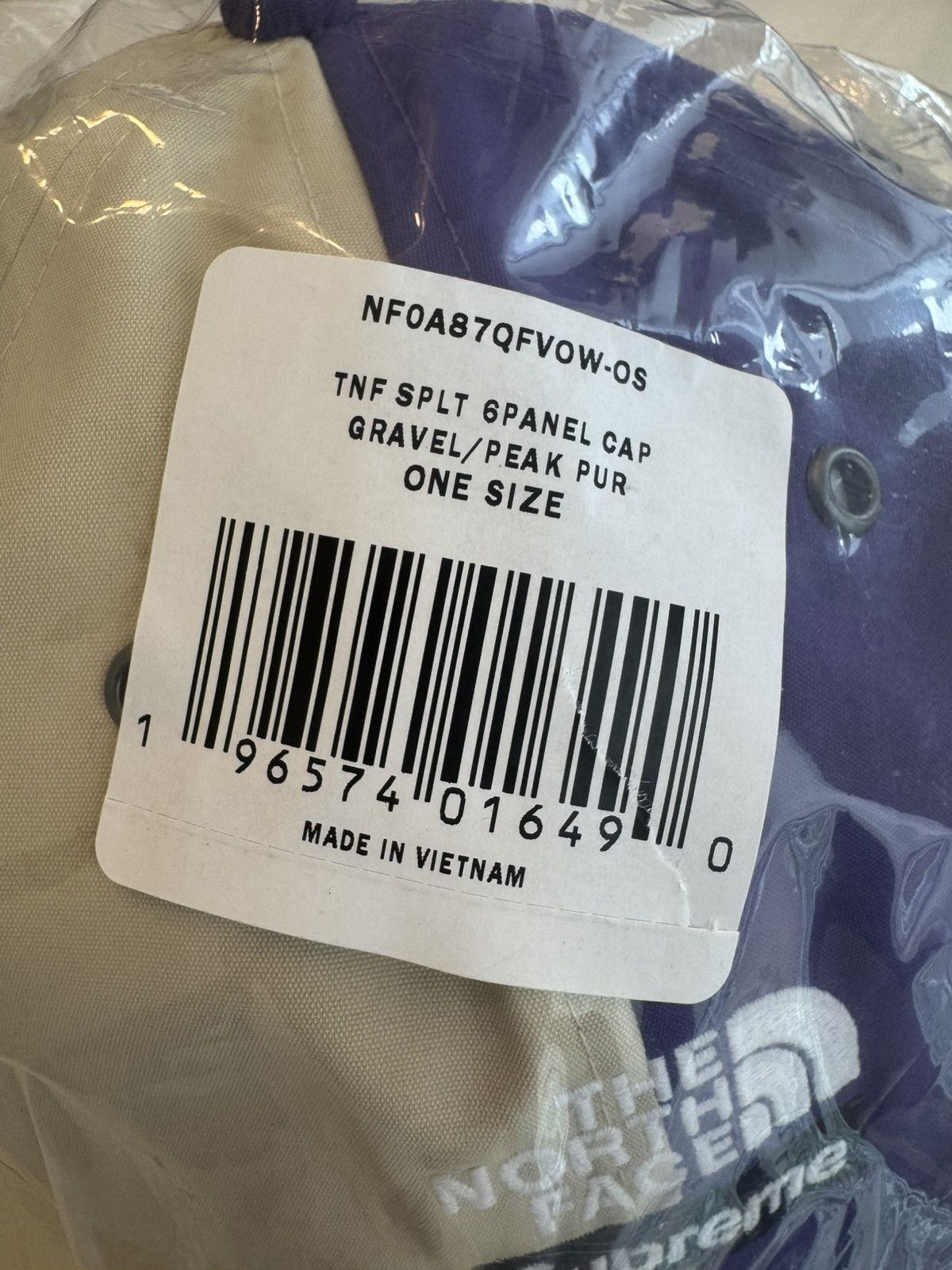 Supreme × The North Face Supreme The North Face Split 6 Panel Cap Size ONE SIZE - 4 Thumbnail