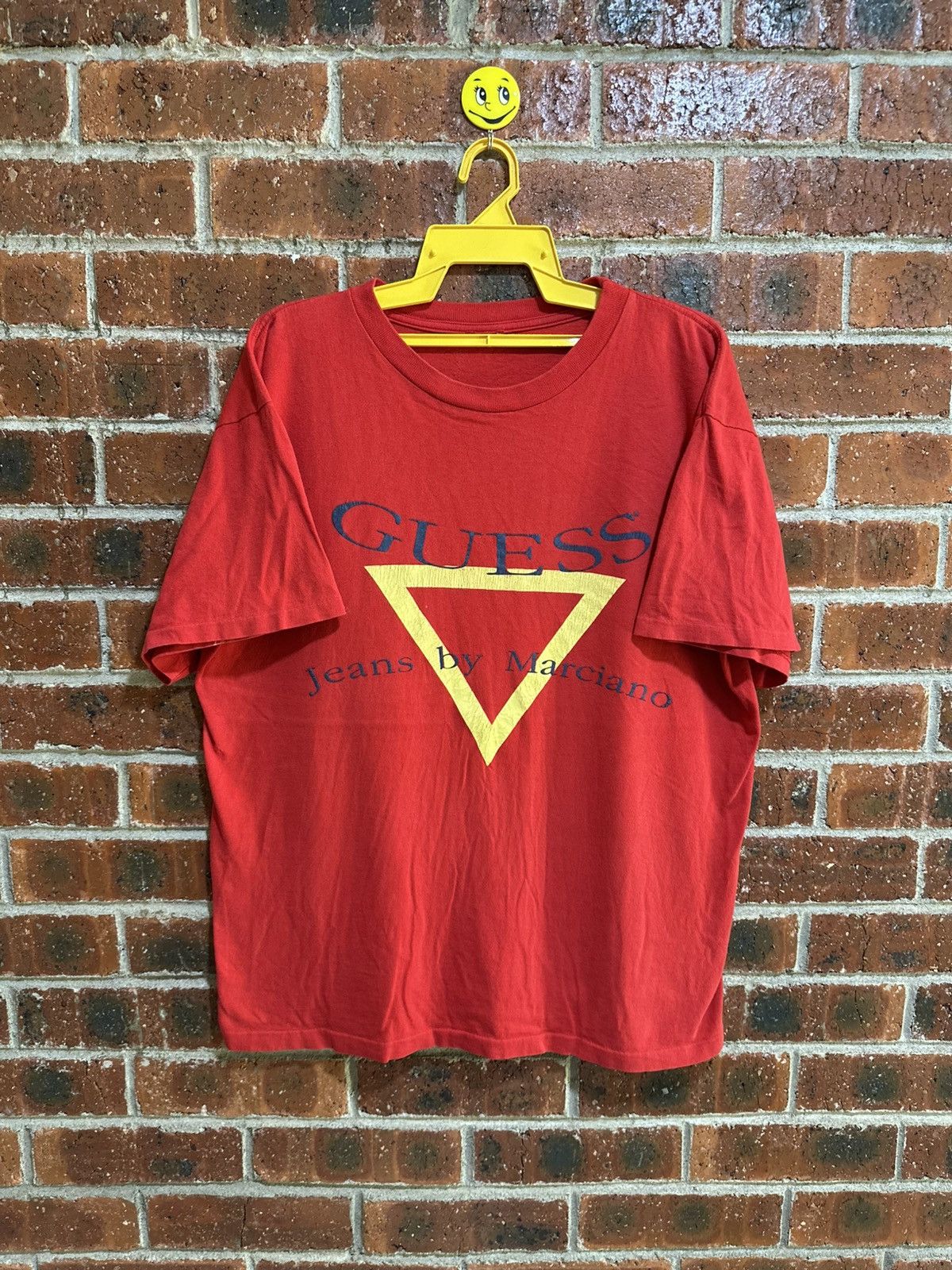 Guess × Vintage Vintage 90s Guess Jeans By Marciano Faded Tee Size US XL / EU 56 / 4 - 1 Thumbnail