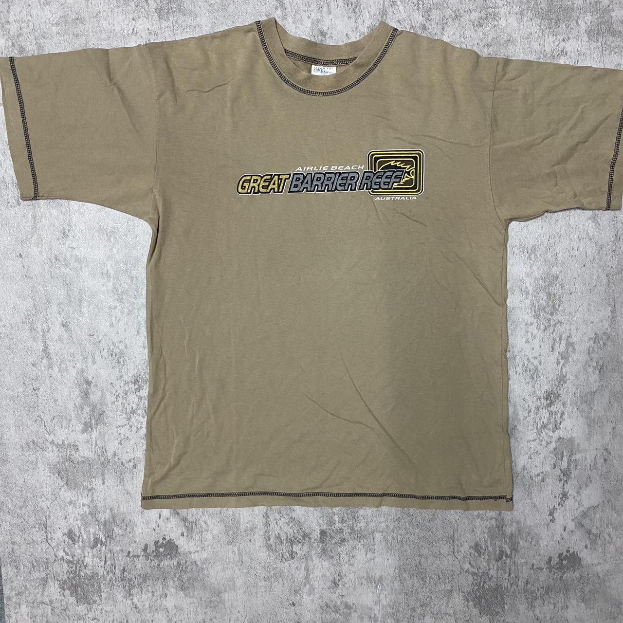 Other Tan and black vintage Great Barrier Reef Australia T-shirt Size US XL / EU 56 / 4 - 1 Thumbnail