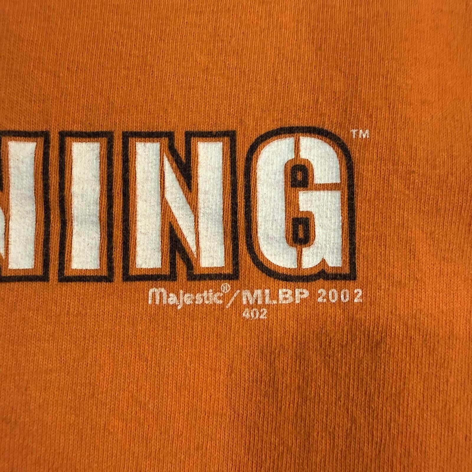 Marina Rinaldi Vintage 2002 San Francisco Giants TShirt Mens XL MLB Y2K USA Size US XL / EU 56 / 4 - 3 Thumbnail