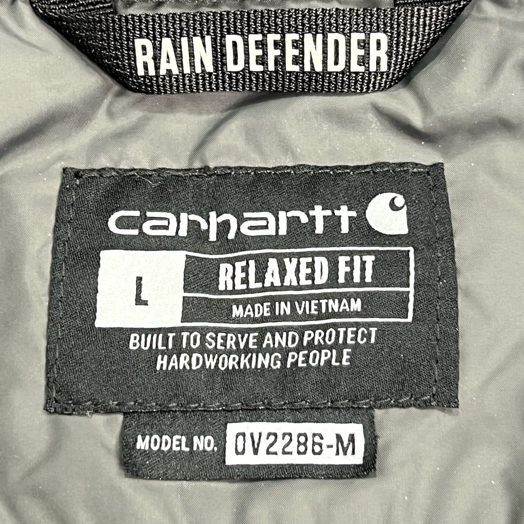 Carhartt Carhartt Puffer Vest Rain Defender Gray OV2286-M Relaxed Fit Embroidered Mens Large Size US L / EU 52-54 / 3 - 4 Thumbnail
