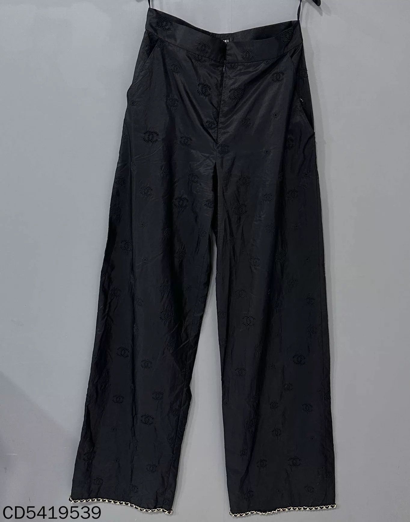 Chanel Chanel cutout all - over CC logo pants Size 27" / US 4 / IT 40 - 1 Thumbnail