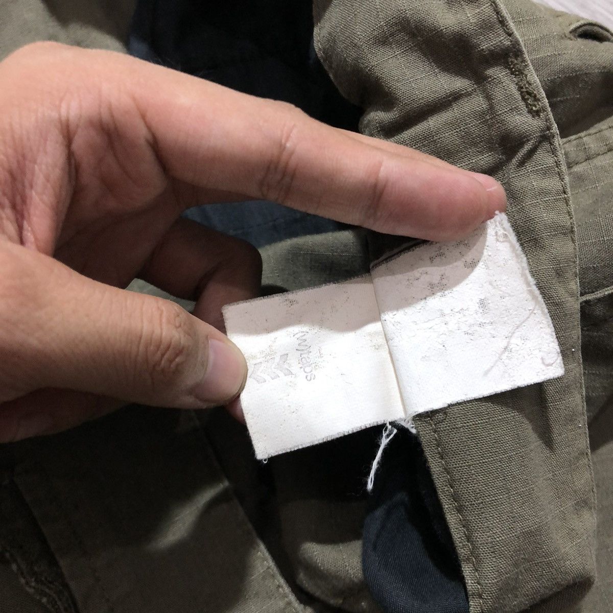 Wtaps 🇯🇵 2000s Wtaps Trousers Cotton Ripstop Cargo Pants Green Army Size US 34 / EU 50 - 17 Thumbnail