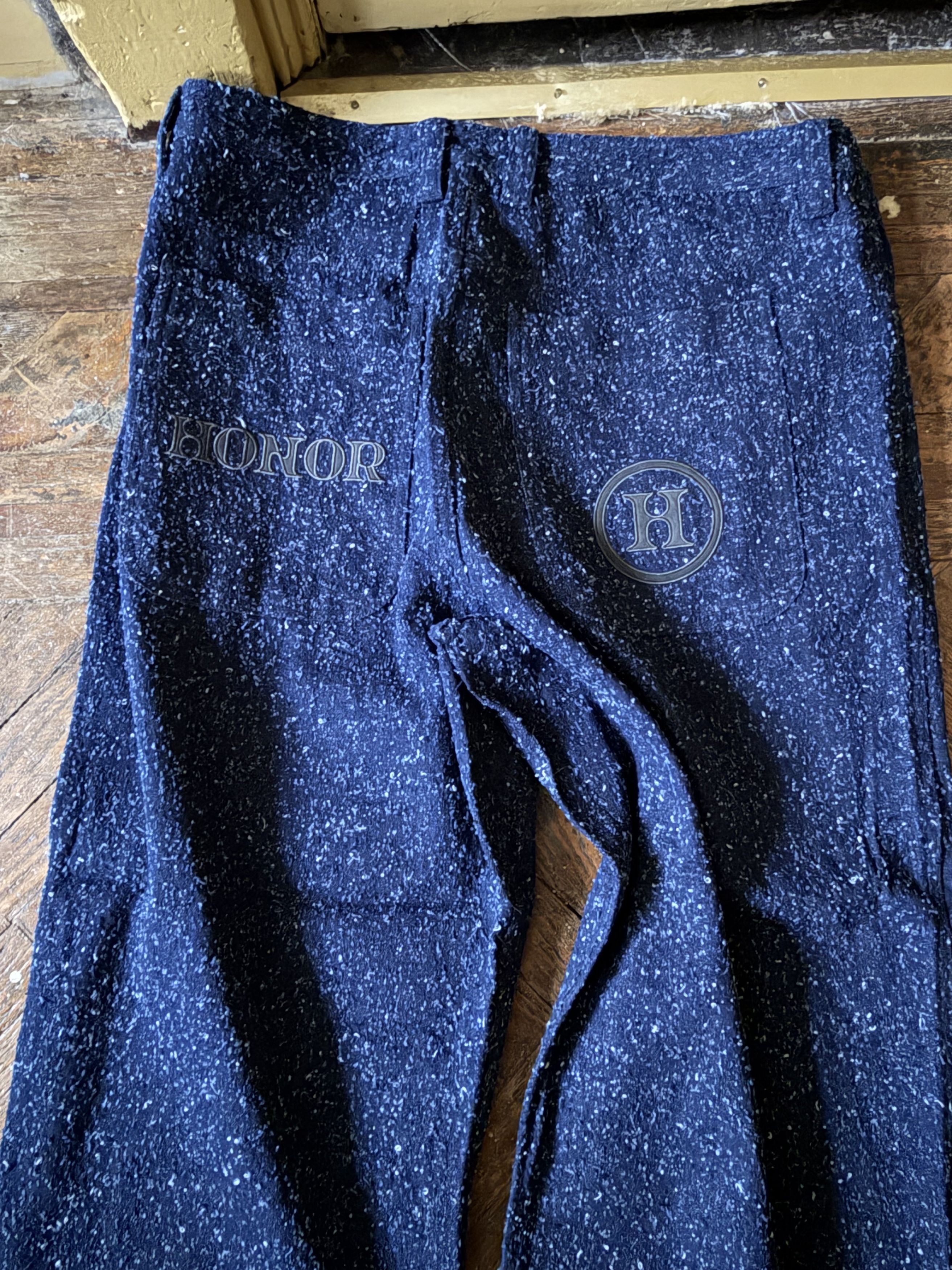 Honor the Gift Nep Yarn Wide Leg - Blue Size US 40 / EU 56 - 5 Thumbnail