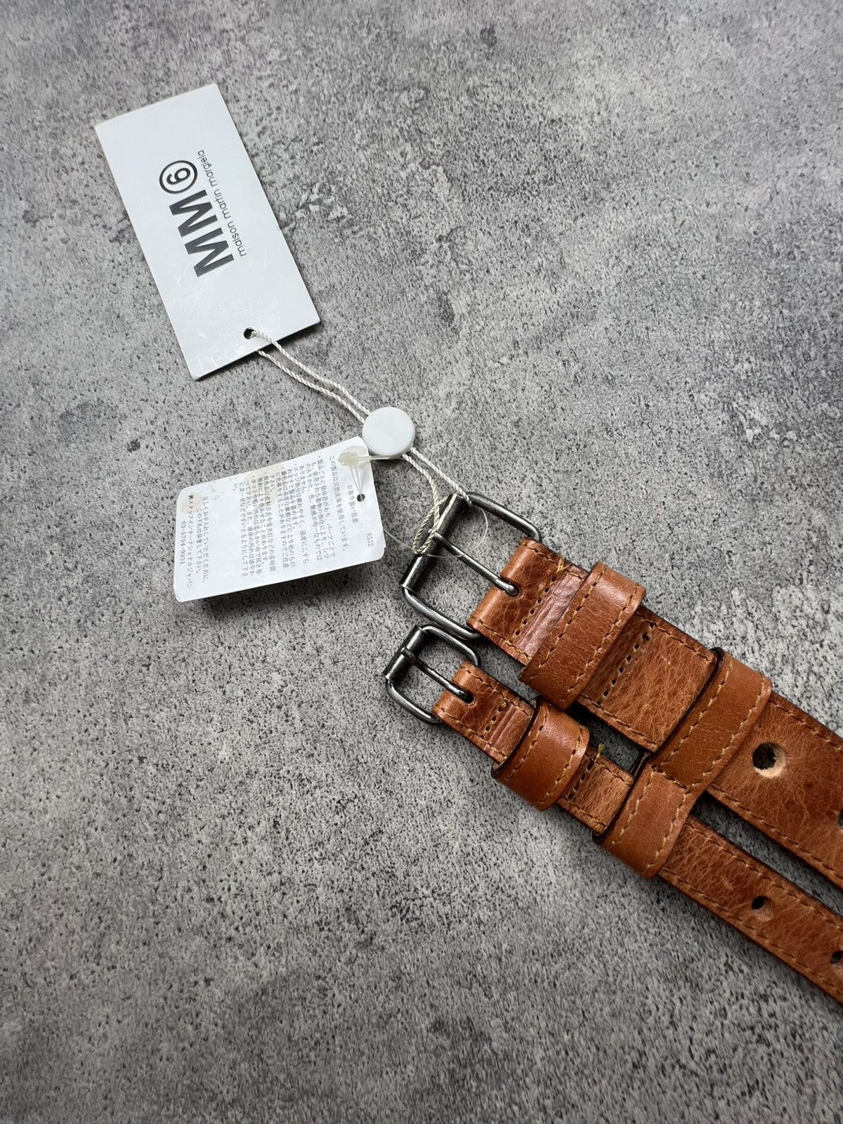 MM6 MM6 double waist belt 95cm Size 30 - 3 Thumbnail