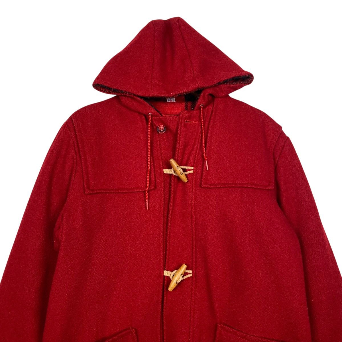 Japanese Brand Cal Craft duffle hoodie coat jacket Size US M / EU 48-50 / 2 - 2 Thumbnail