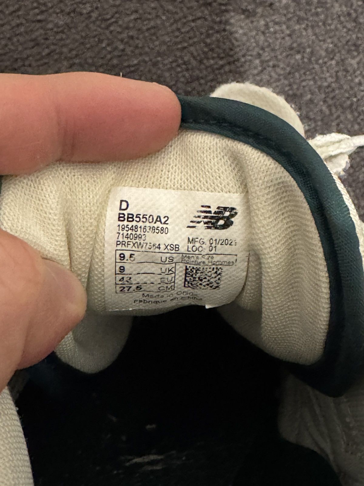 Aime Leon Dore × New Balance New Balance x Aime Leon Dore 550 sneakers Size US 9.5 / EU 42-43 - 9 Thumbnail