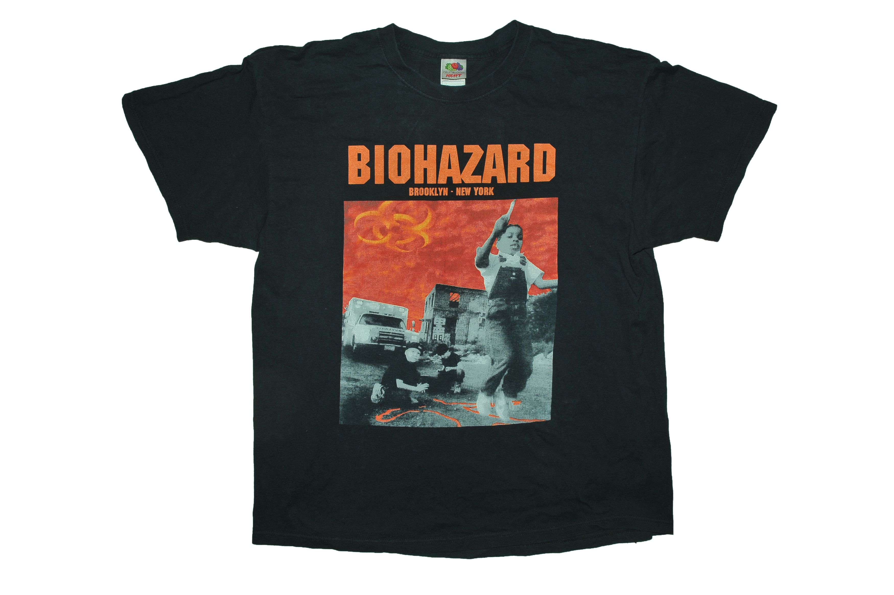Vintage Biohazard - 20 Years of Chaos European Tour 2008 T-shirt Size US XL / EU 56 / 4 - 1 Thumbnail
