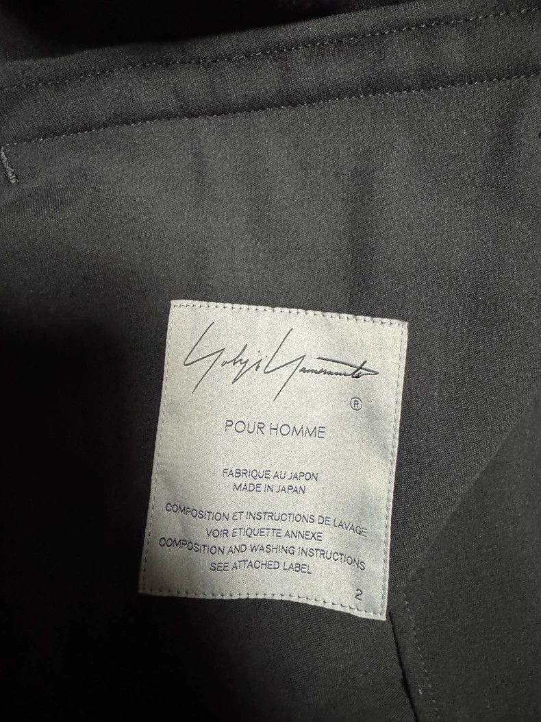 Yohji Yamamoto Yohji Yamamoto size 2 23aw Asymmetric Shoulder Pad blazer Size 36R - 3 Thumbnail