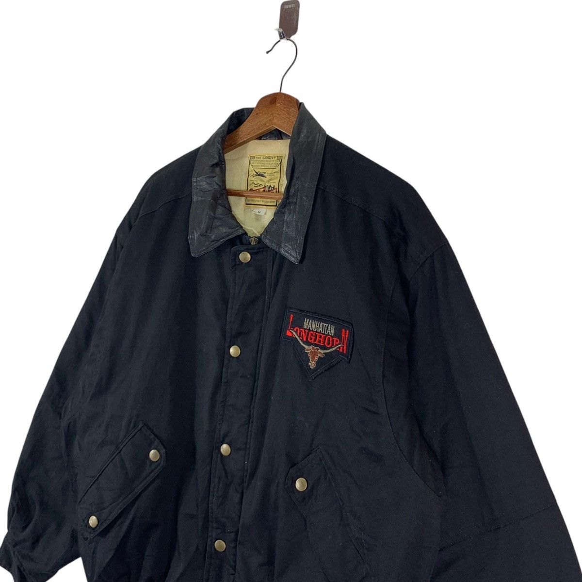 Vintage VINTAGE DIO WILD MANHATTAN LONGHORN BOMBER FLIGHT JACKET Size US M / EU 48-50 / 2 - 3 Thumbnail