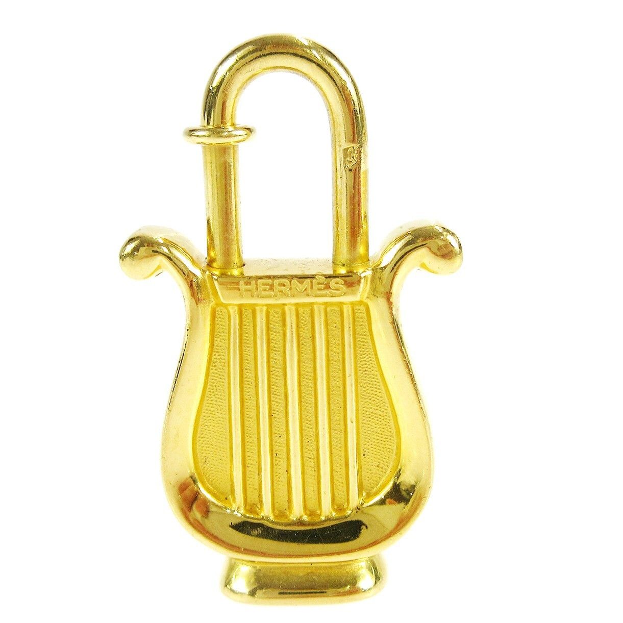 Hermes Hermes Harp Cadena Padlock 1996 Limited Metal Design Size ONE SIZE - 1 Thumbnail