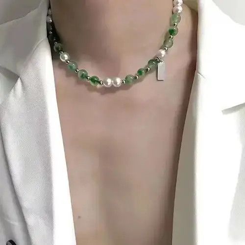 Japanese Brand Vintage Stainless steel Hip hop Men's Chain Bead Choker Size ONE SIZE - 4 Thumbnail