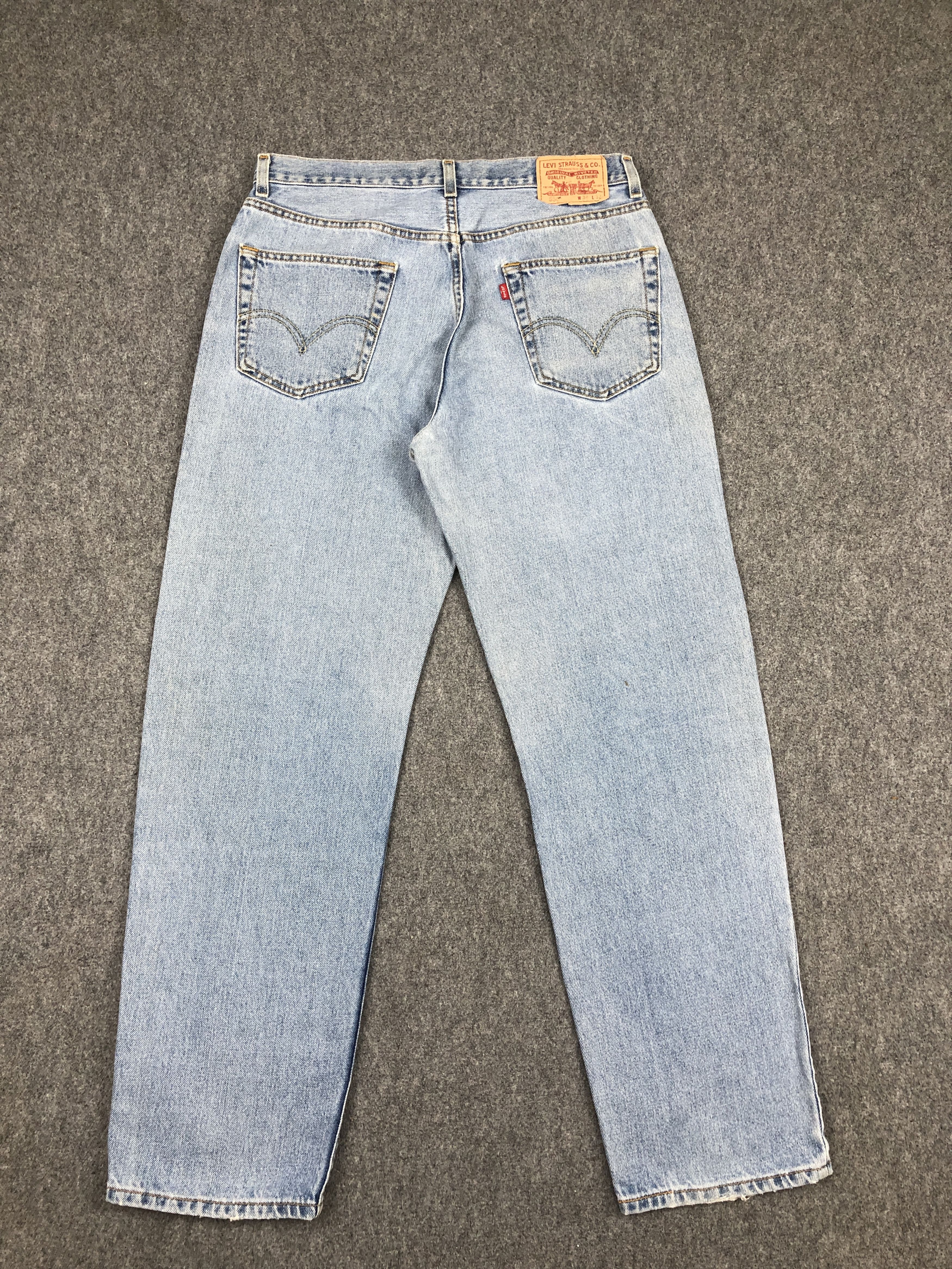 Levi's Faded Blue Vintage Levis 550 Jeans DP2348 Size US 31 - 3 Thumbnail