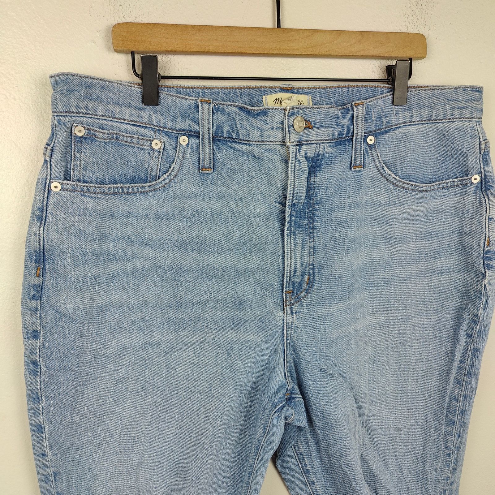 Madewell Madewell The Perfect Vintage Jeans Womens 33 Light Wash Size 33" - 2 Thumbnail