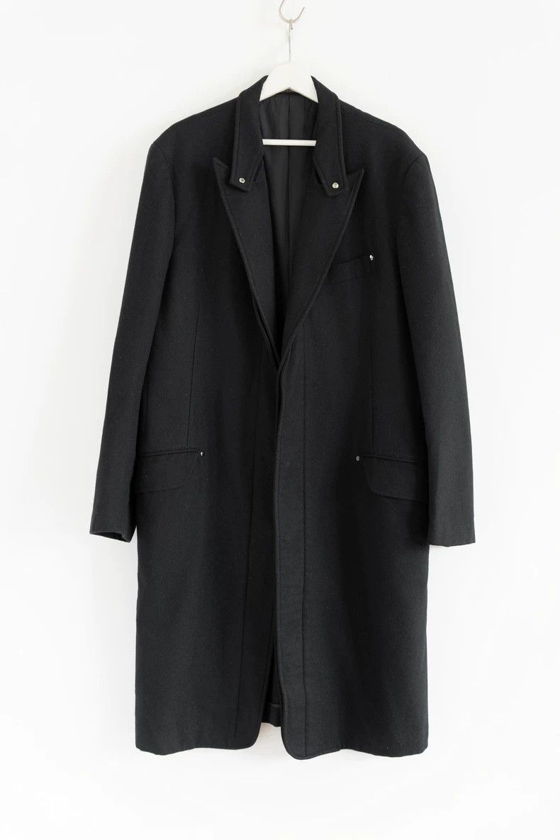 Yohji Yamamoto Yohji Yamamoto 05aw Structured Collar Coat - dmc Size US M / EU 48-50 / 2 - 1 Thumbnail