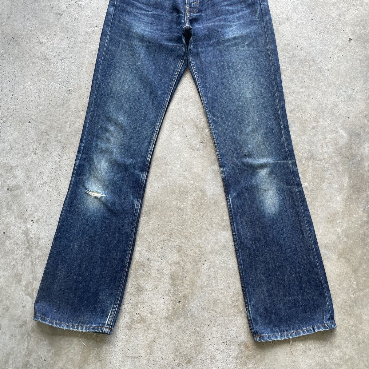 Levi's Vintage Clothing Vintage Levi’s 553 Faded FLARE Distressed BOOTCUT Jeans Pant Size US 28 / EU 44 - 4 Thumbnail