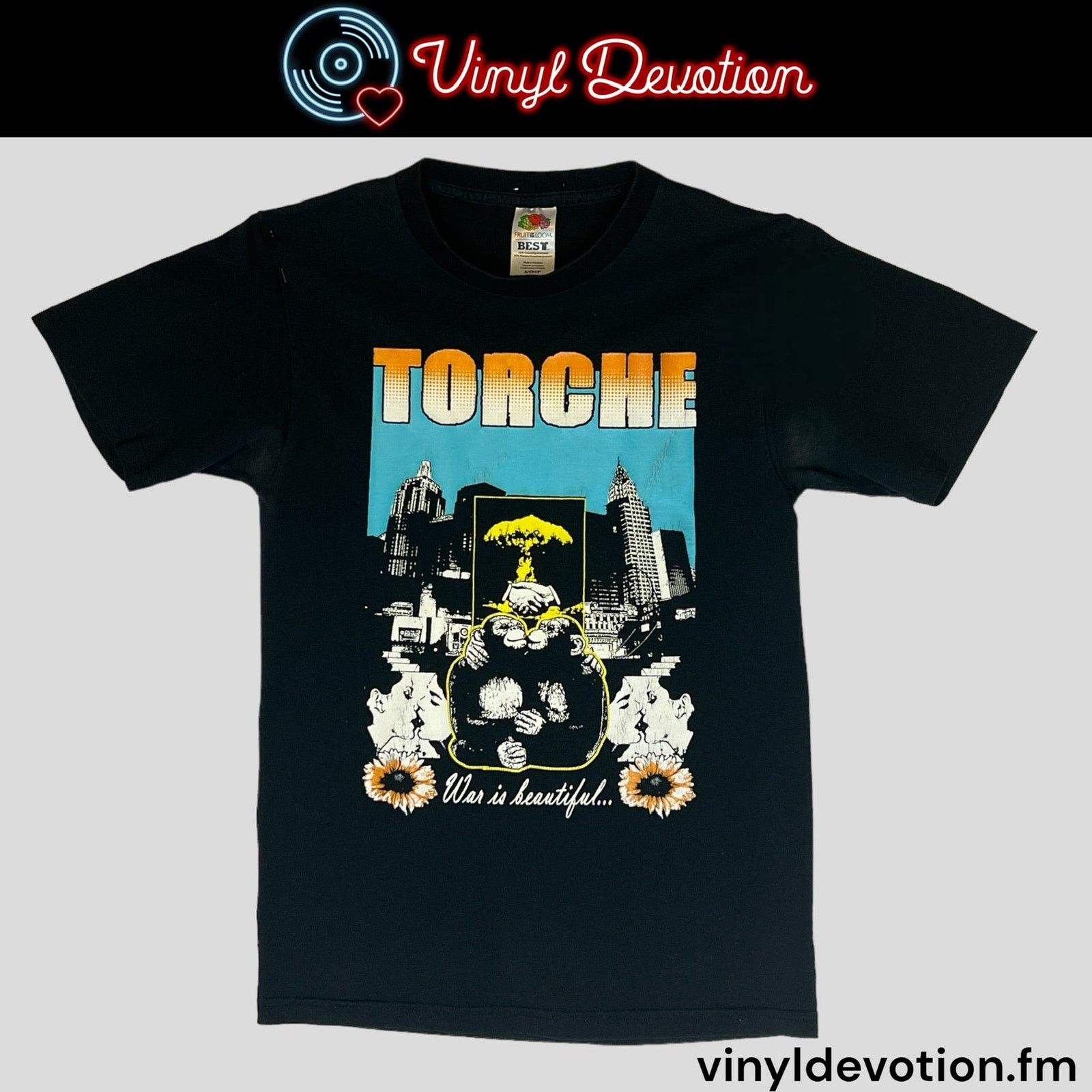 Fruit Of The Loom Torche - War Is Beautiful T-Shirt Size S Size US S / EU 44-46 / 1 - 1 Thumbnail