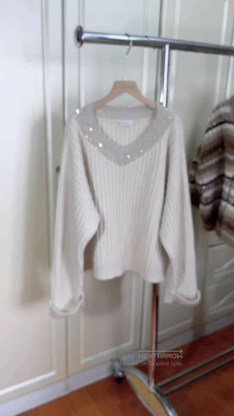 Brunello Cucinelli Brunello Cucinelli Cashmere Sweater Size M / US 6-8 / IT 42-44 - 1 Thumbnail