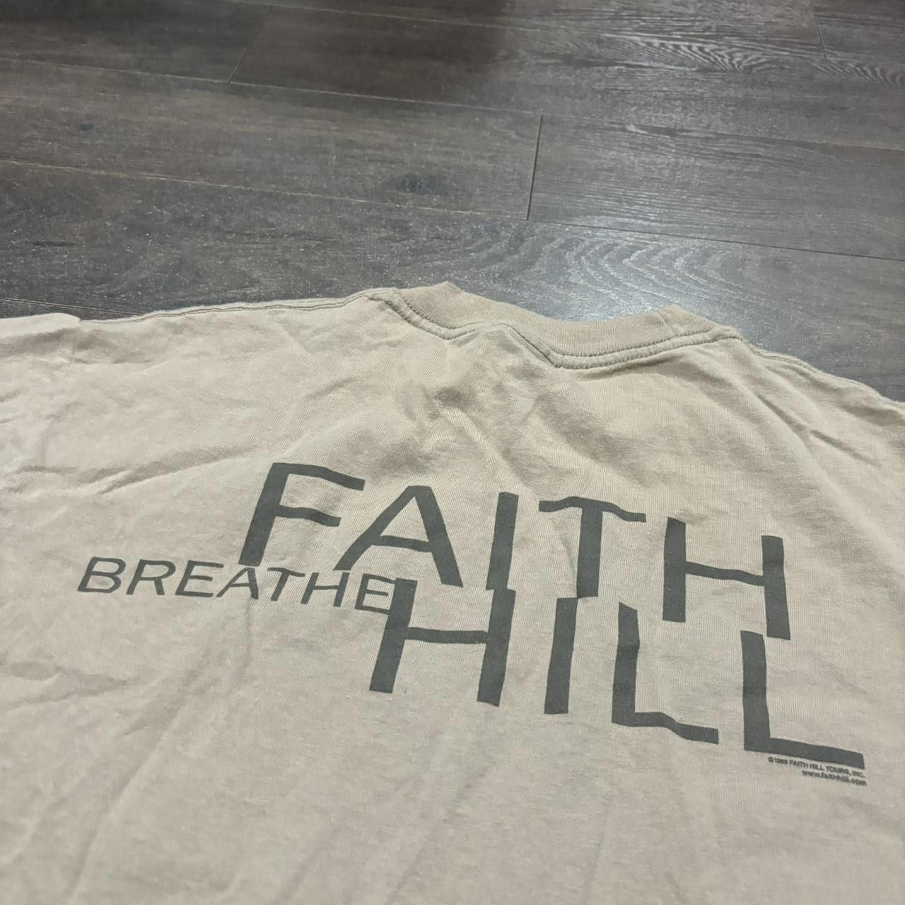 Designer Vintage Faith Hill Breathe T Shirt 1998 Large Size US L / EU 52-54 / 3 - 5 Thumbnail