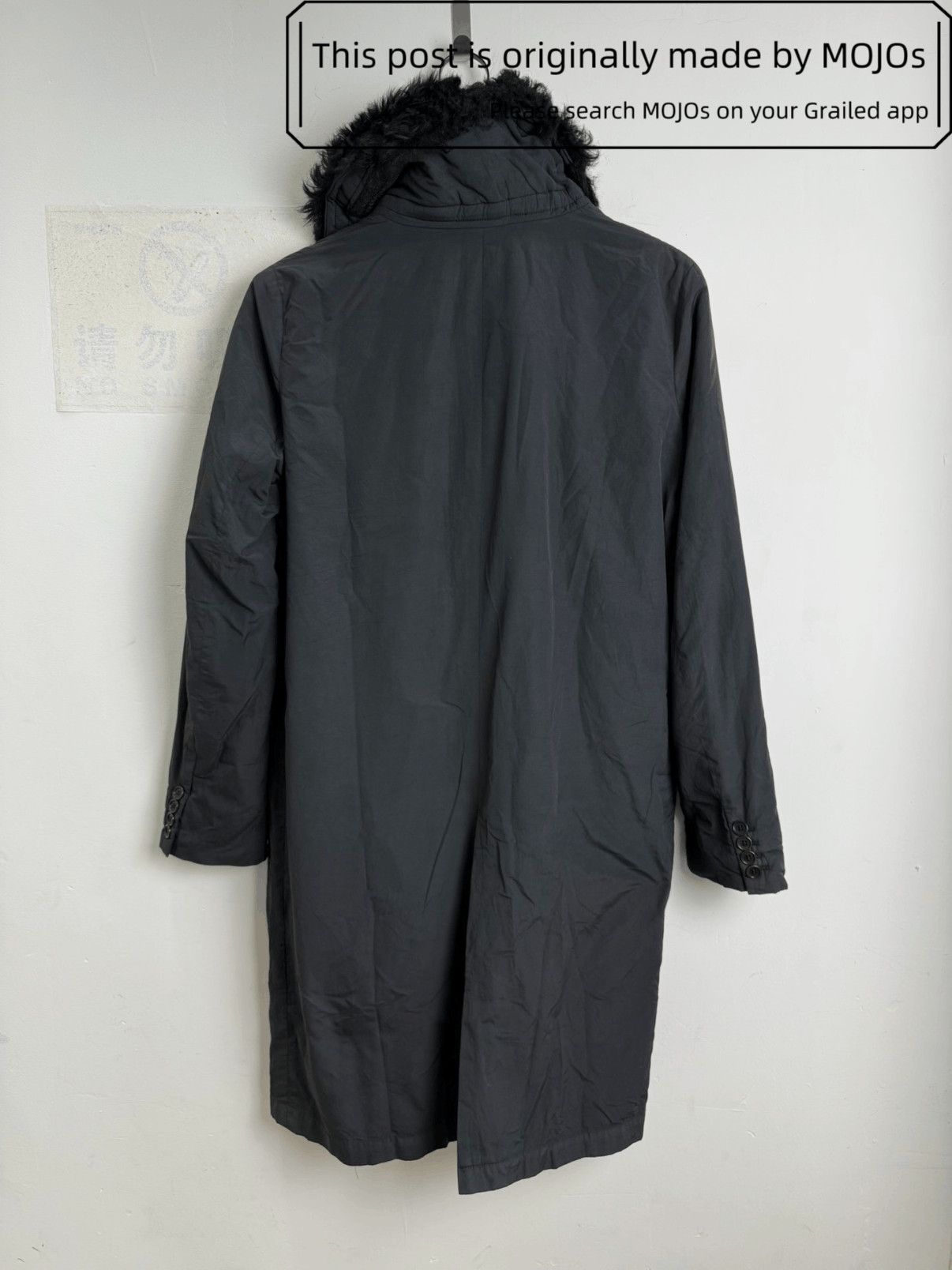 Helmut Lang Sz 40 Helmut Lang 99AW Fur Neck Parkas mojos16441215 Size US M / EU 48-50 / 2 - 7 Thumbnail