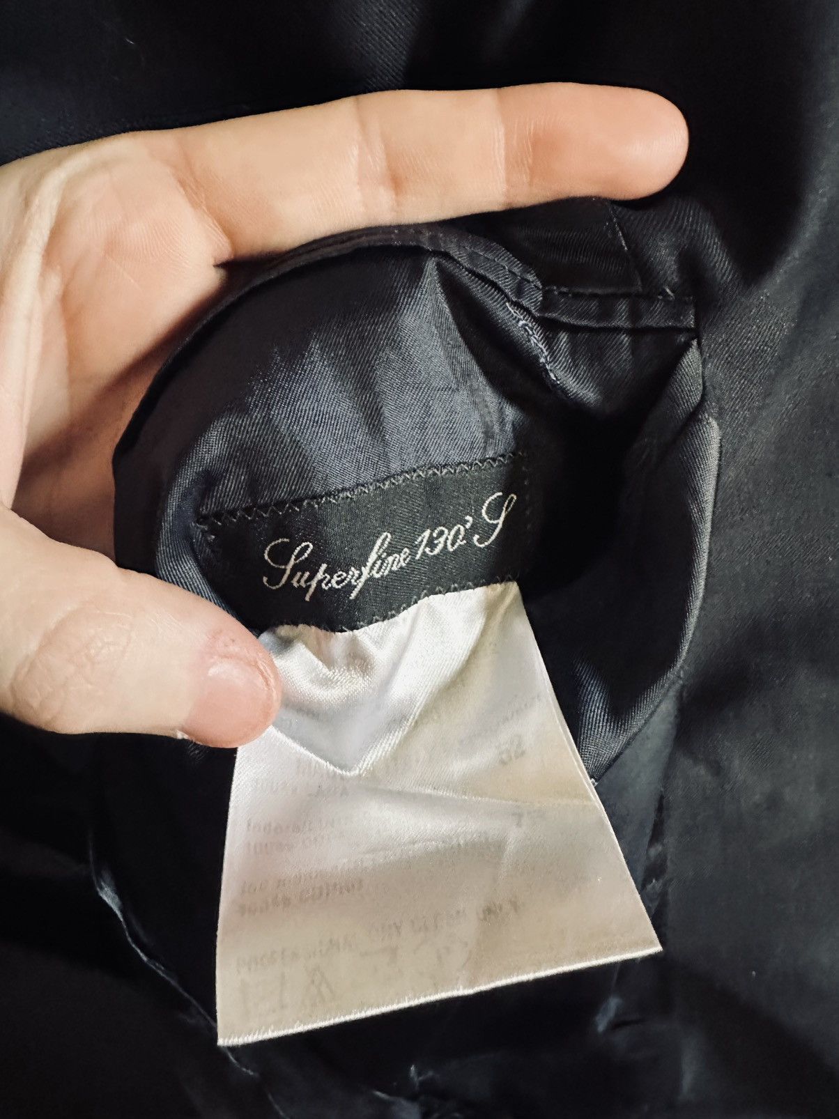 Other Superfine 130s Loro Piana wool three button jacket Size 40R - 14 Thumbnail