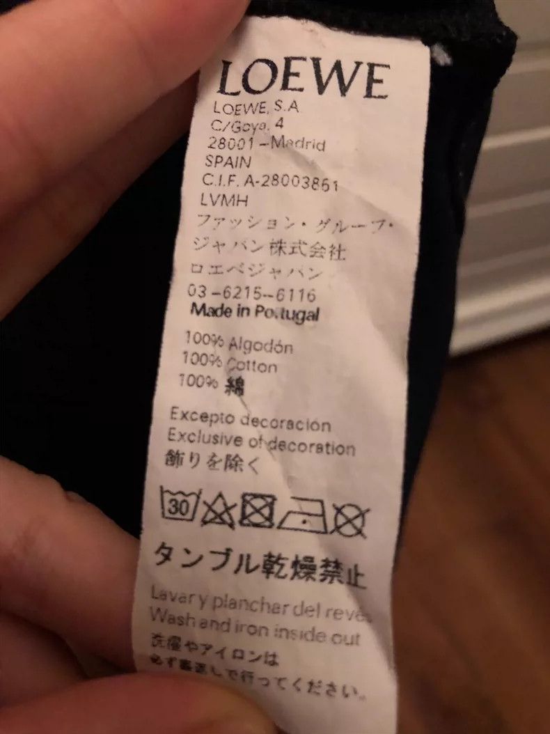 Loewe loewe Black short sleeves 2505-Nextarrow Size US M / EU 48-50 / 2 - 2 Thumbnail