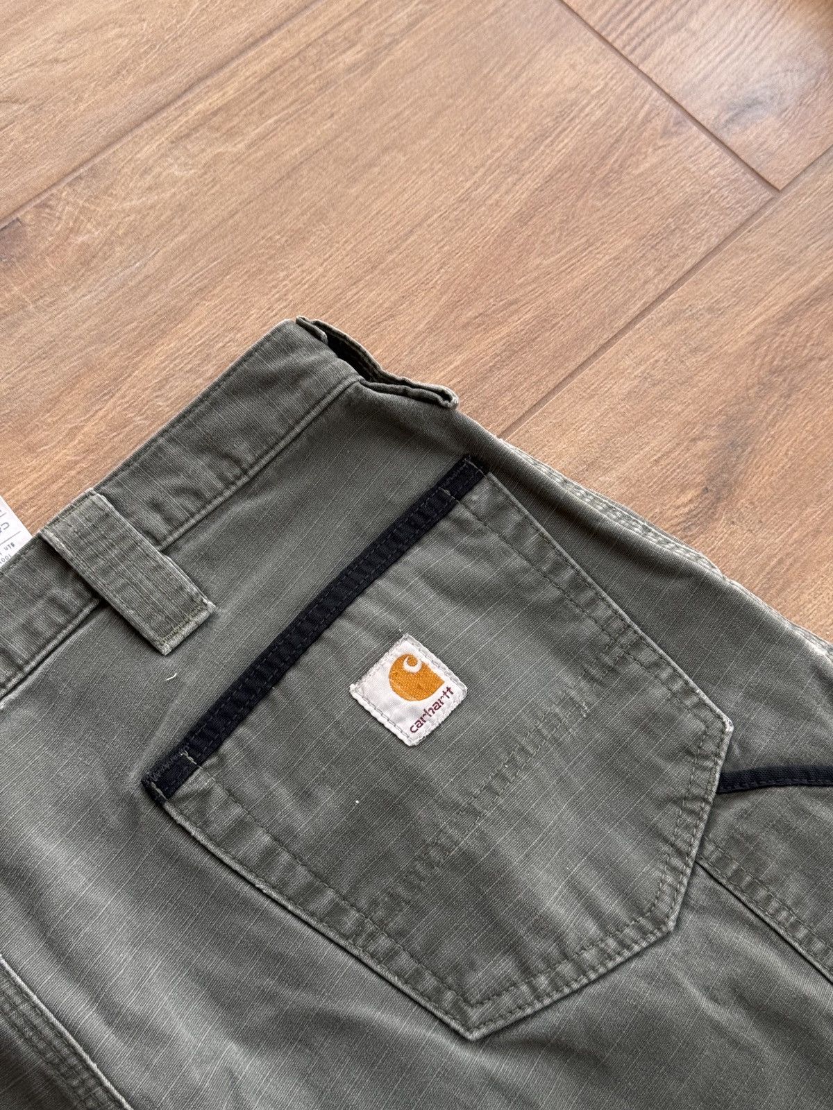 Carhartt × Vintage Vintage Carhartt Workwear Cargo Green Streetwear Pants Size US 38 / EU 54 - 12 Thumbnail