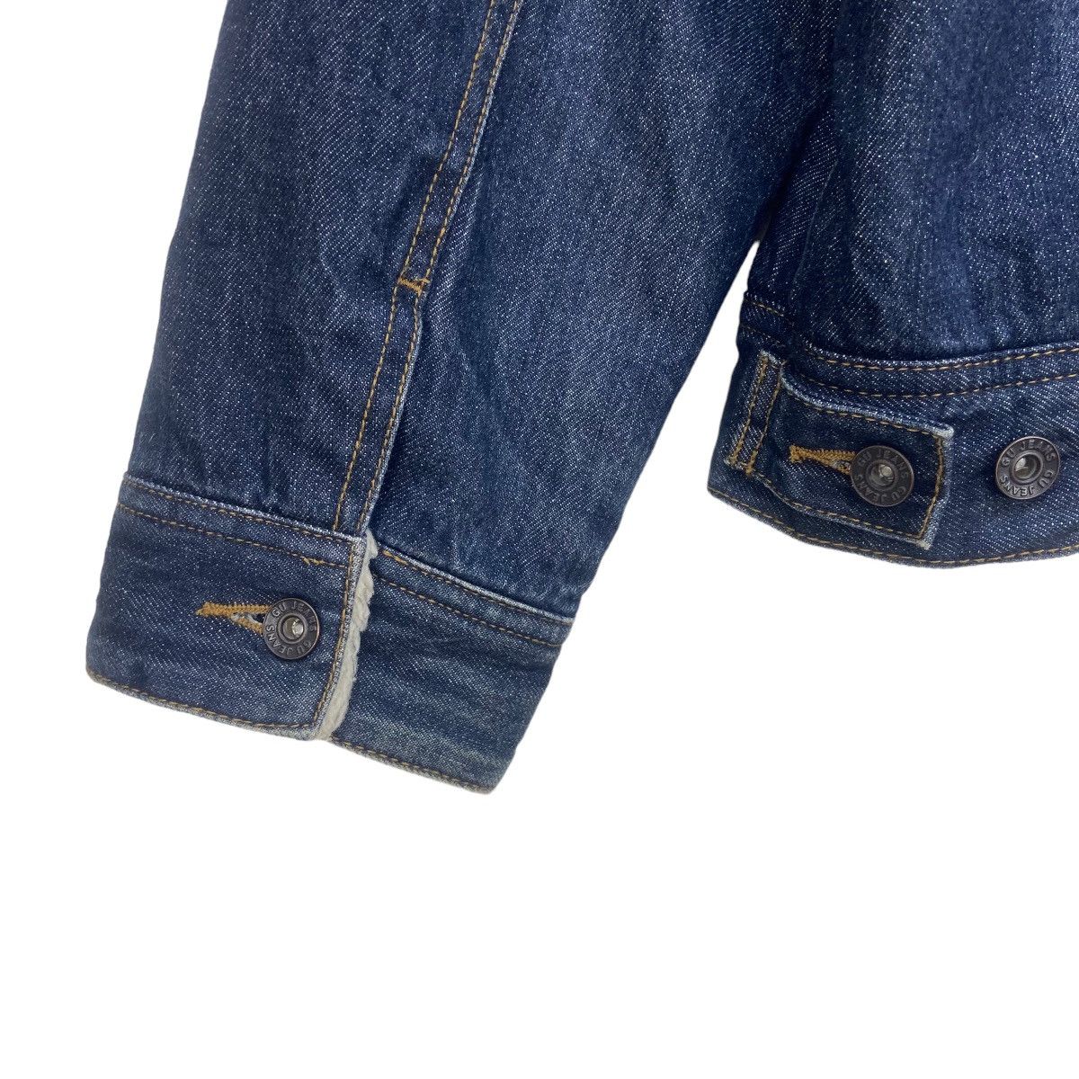Japanese Brand Japanese Brand GU Western Sherpa Trucker Denim Jacket Size US M / EU 48-50 / 2 - 13 Thumbnail