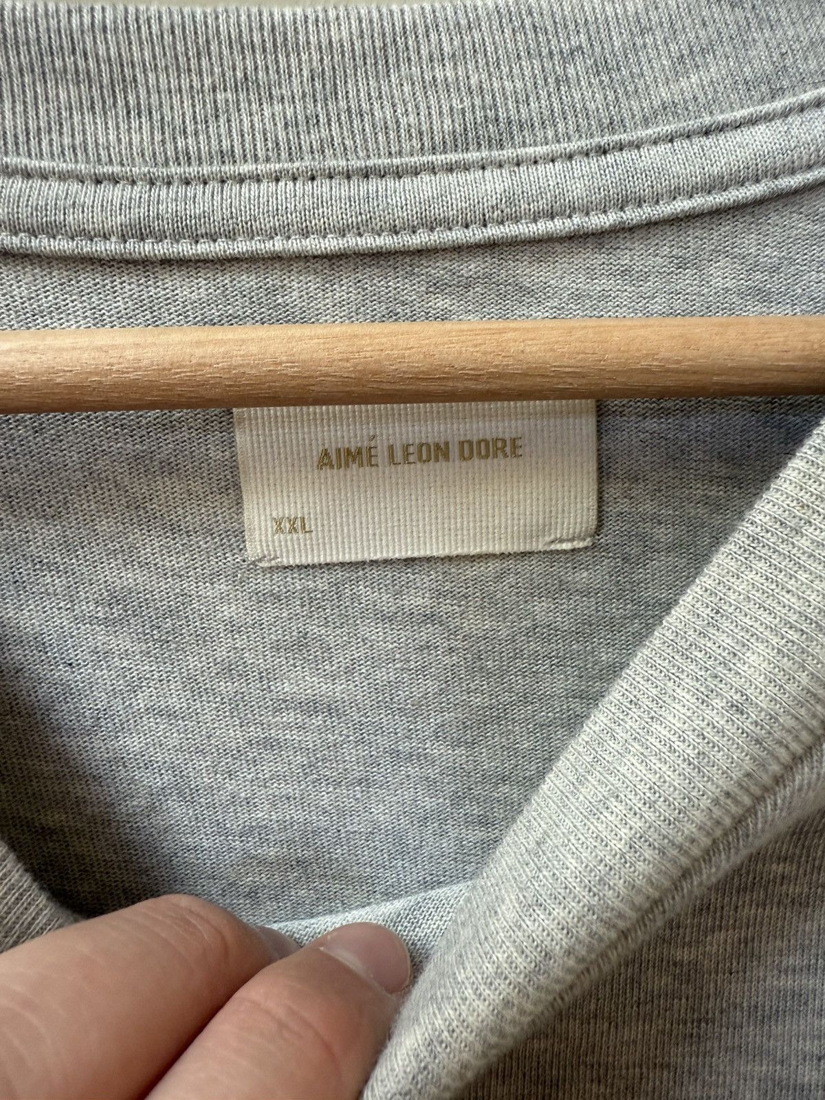 Aime Leon Dore Aimé Leon Dore Pearl beaded Tee Size US XXL / EU 58 / 5 - 3 Thumbnail