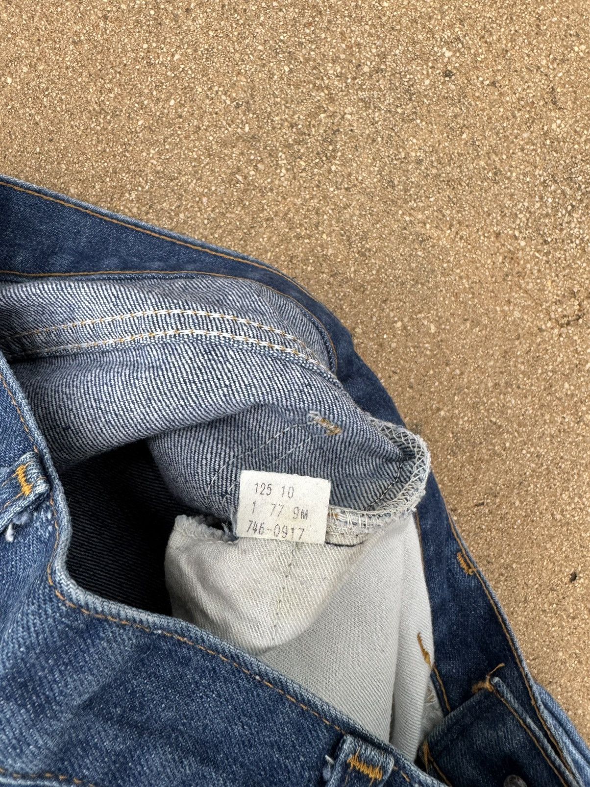 Levi's × Vintage Vtg 70’s Levi’s 646 Orange Tab Bellbottom Flare Jeans 29x30 Size US 29 - 6 Thumbnail