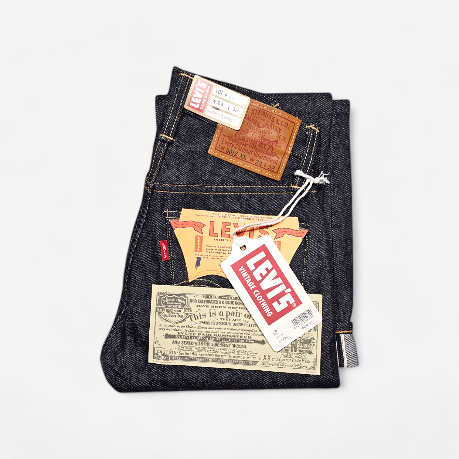 Levi's Vintage Clothing NWT LVC Levi's Vintage Clothing 1954 501 Big E Made in Japan Size US 26 / EU 42 - 1 Thumbnail