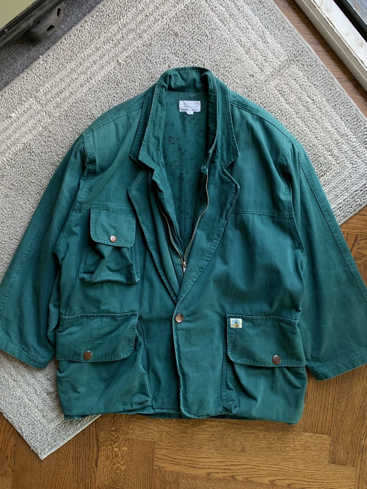 Vintage 1980s Vintage Comme Des Garcons Style Jacket Chore CDG Size US M / EU 48-50 / 2 - 1 Thumbnail