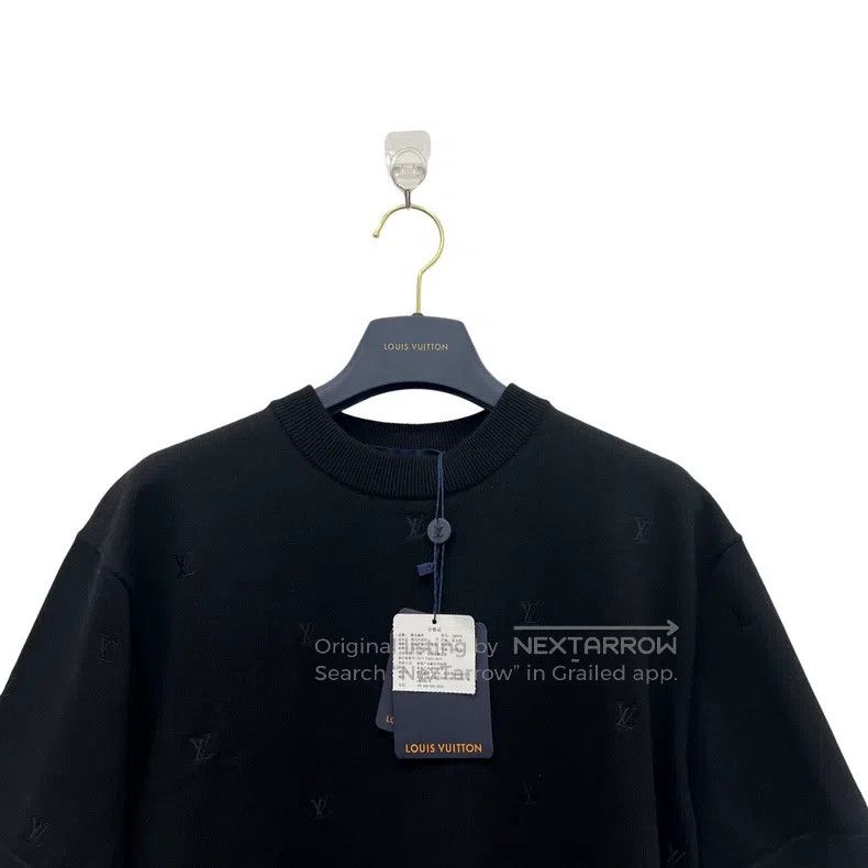 Louis Vuitton Louis Vuitton 25ss full print embroidered sweater Size US S / EU 44-46 / 1 - 5 Thumbnail