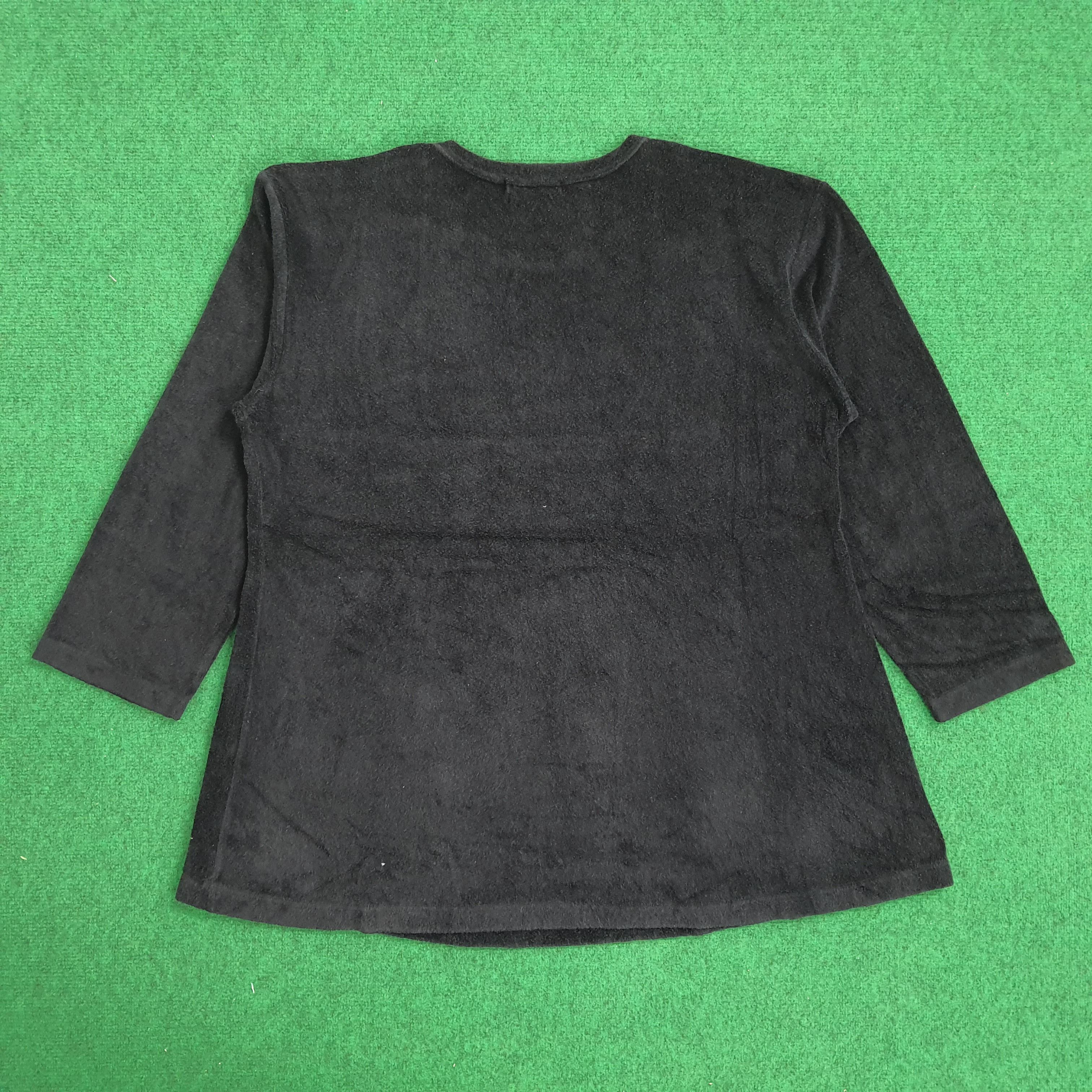 Balenciaga × Vintage Balenciaga Paris Fleece Women Twee T-shirt Size L / US 10 / IT 46 - 3 Thumbnail