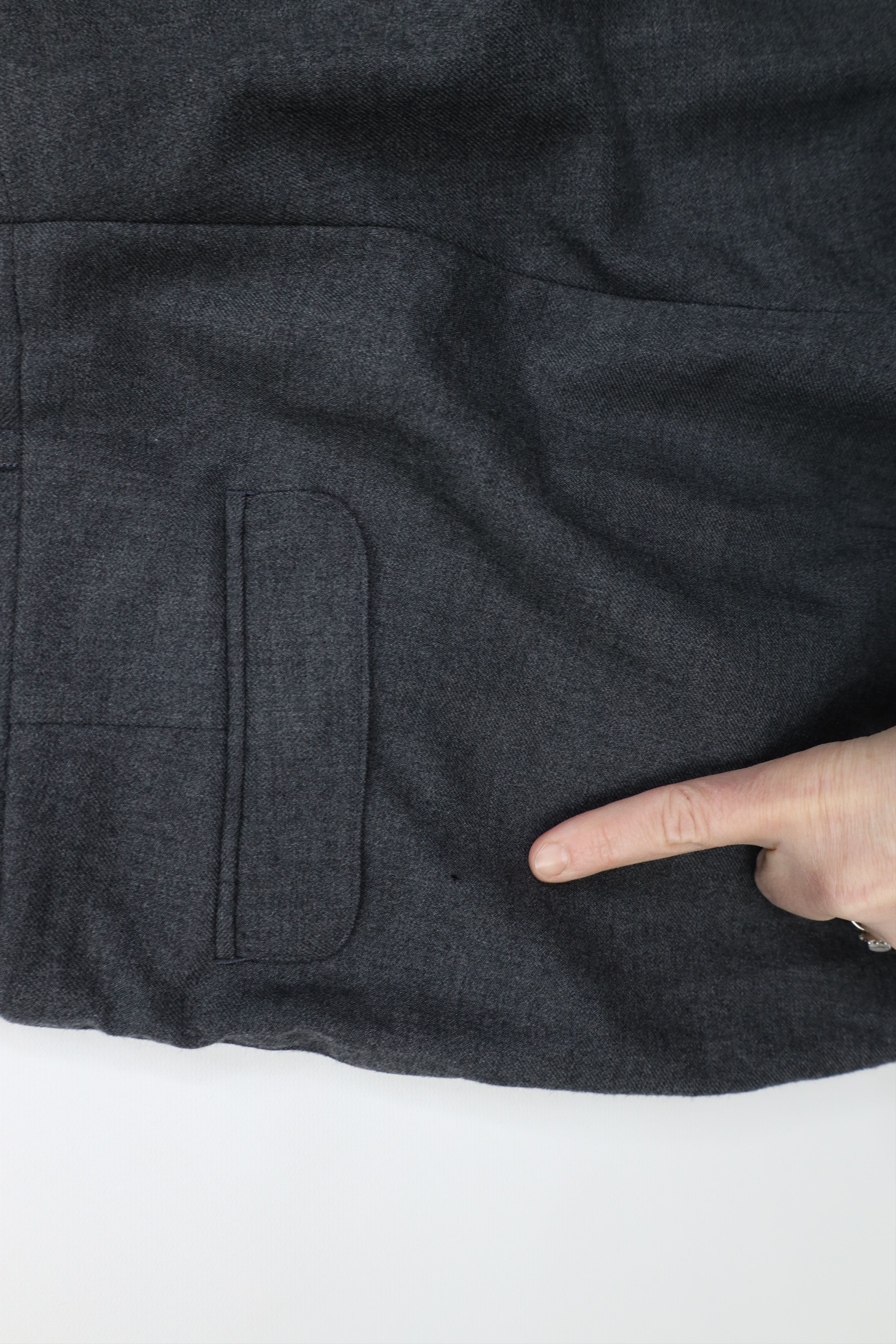 Vintage Vintage 70s Streetwear Wide Leg Chino Pants Heather Gray Size US 32 / EU 48 - 10 Thumbnail