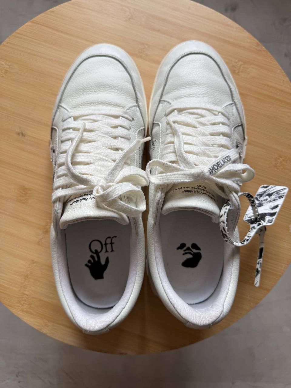 Off-White Off-white vulk low top leather sneakers Size US 10.5 / EU 43-44 - 3 Thumbnail