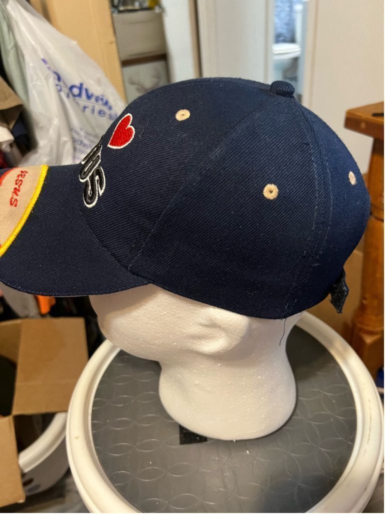 Other Unisex Unbranded Baseball Cap Adjustable Blue Size ONE SIZE - 3 Thumbnail